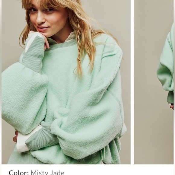 🧚♀️NWT We the Free COZY Camden S in Misty Jade She’s OVERSIZED &Adorab… - Picture 9 of 12